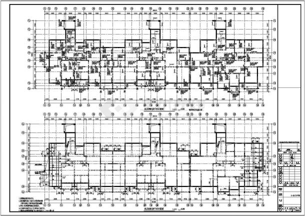 【江苏】十一层剪力墙结构公寓楼结构设计施工图-图一