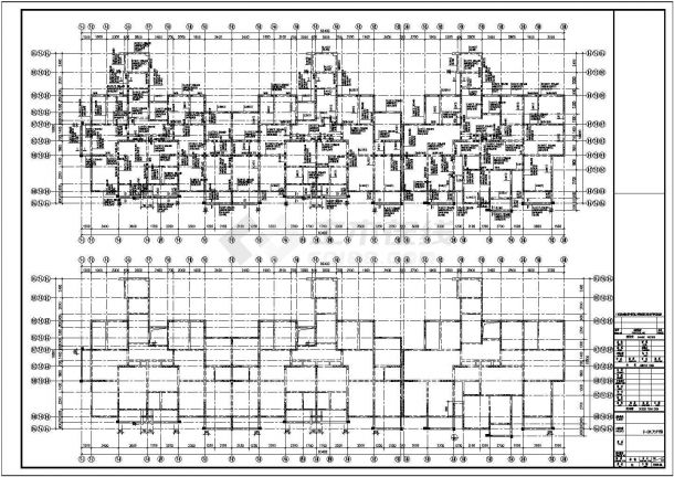 【江苏】十一层剪力墙结构公寓楼结构设计施工图-图二