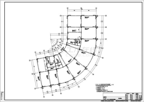 【云南】地上三层框架结构售楼处结构设计施工图-图二