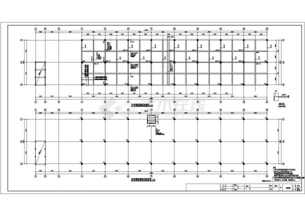【北京】地上单层框架结构配套公建结构设计施工图-图二