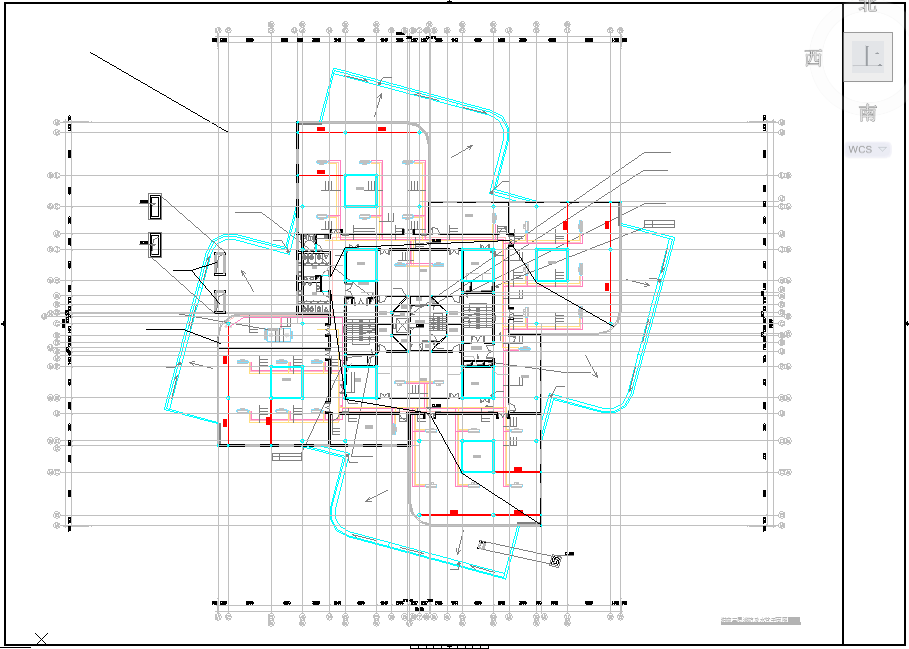 【湖南】某8层办公塔楼建筑空调系统设计施工图