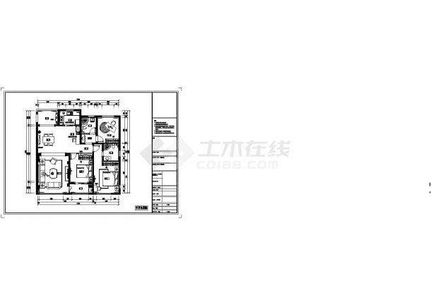 【杭州】140平米欧式风格三室两厅室内装修图（含效果）-图二