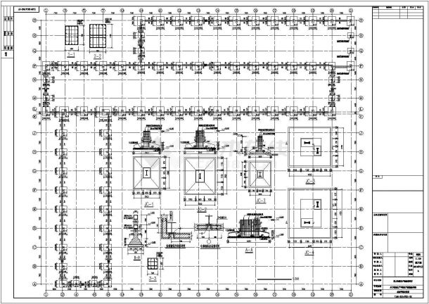 门式刚架生产车间及气瓶检验车间结构设计施工图（含建筑图）-图二