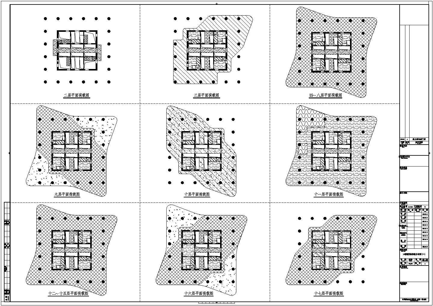 [施工图]64层框架核心筒环带桁架结构甲级写字楼结构施工图（带停机坪187张图）