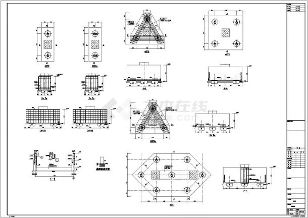 【温州】四层框架结构车间厂房结构设计施工图-图二