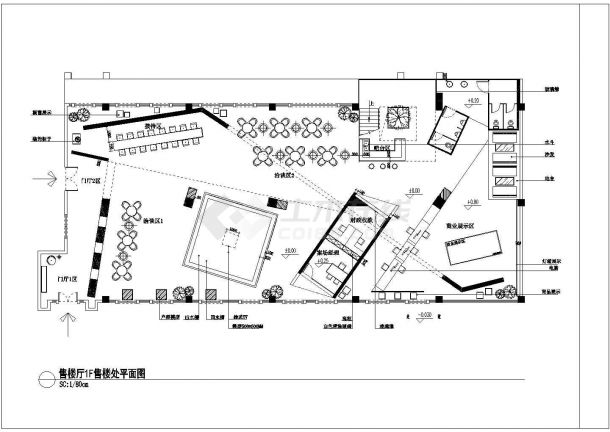 【合肥】售楼中心一层室内装修图（含效果）-图二