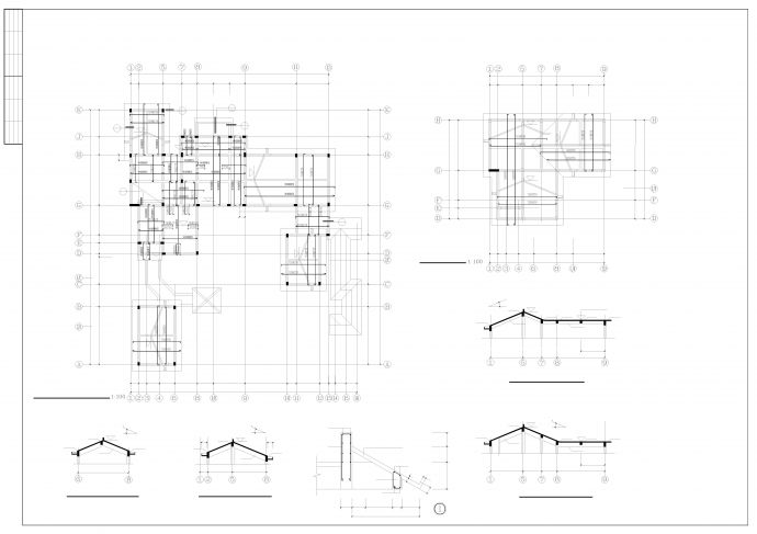 中国古典别墅CAD设计全套施工图_图1