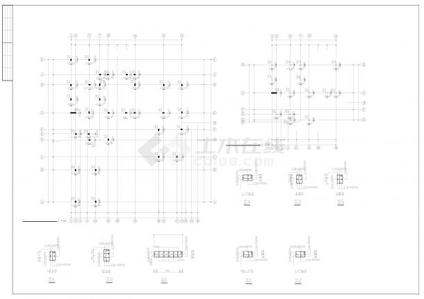 中国古典别墅CAD设计全套施工图-图二