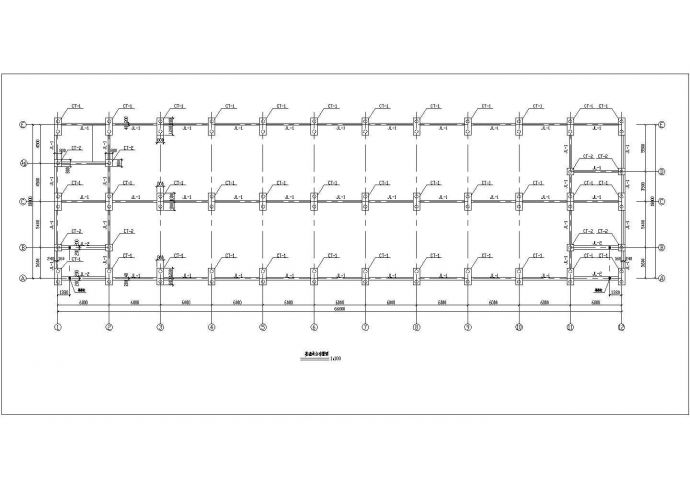 【威海】某两层钢结构车间图纸_图1