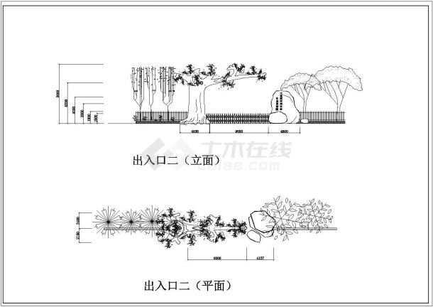 [大连]某农业生态园景观工程施工图设计-图二