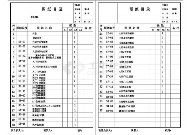 办公楼现代风格休闲吧装修改造施工图（含效果）-图二