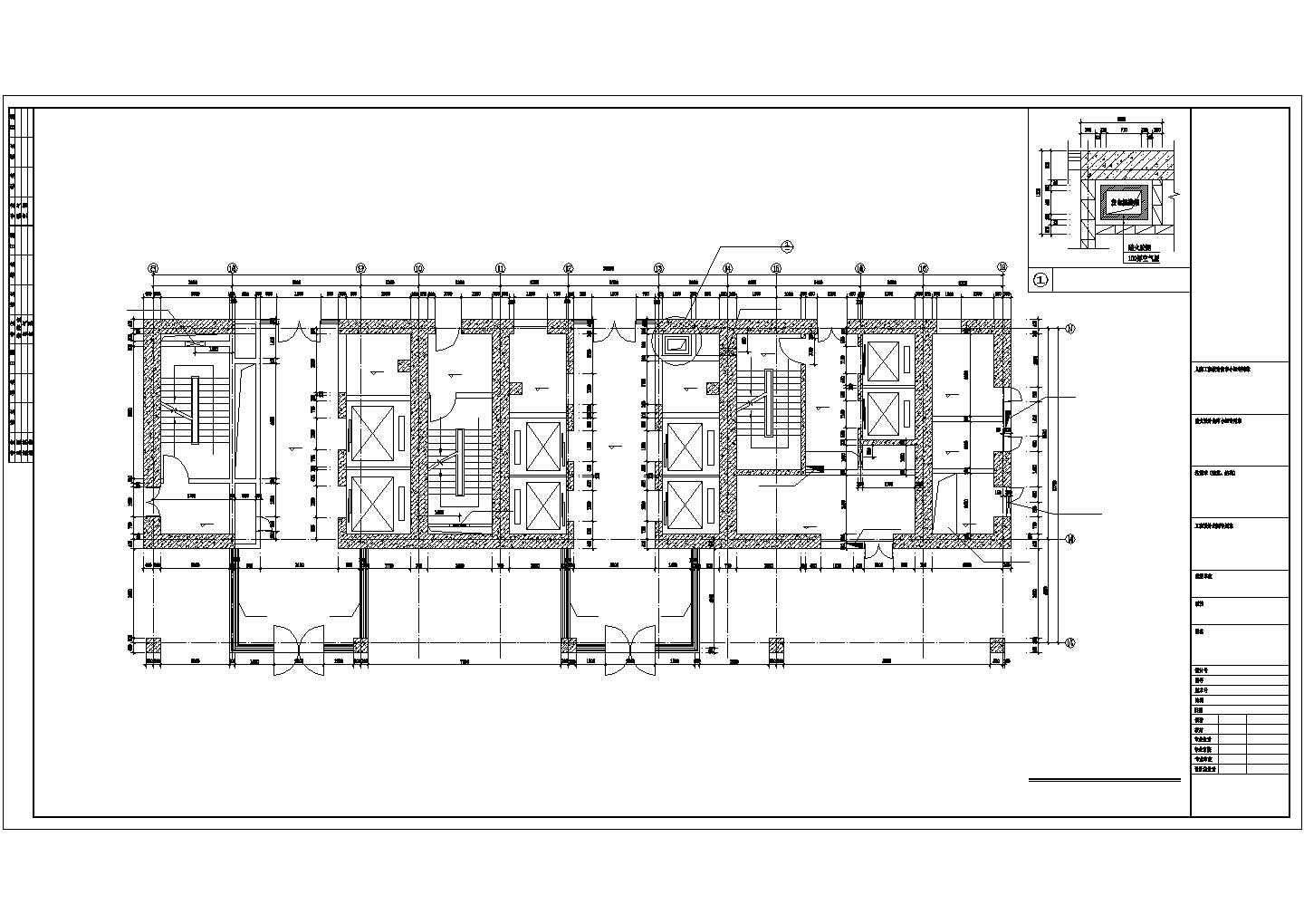 【广东】30层现代风格商业建筑设计施工图
