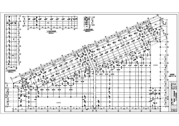 广西某公司立体车库结构施工图（现浇框架五层，桩基础）-图二