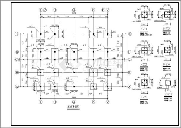 某三层双拼别墅建筑结构全套设计施工图-图二