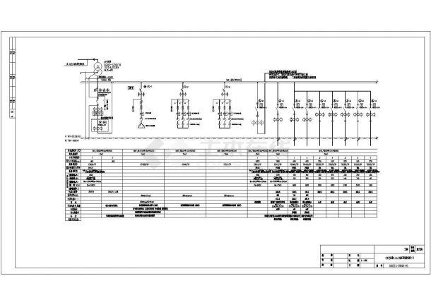 [湖南]传媒大楼10/0.4kV高压配电系统图-图二
