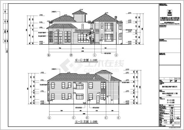 【福州】融侨别墅规划及建筑方案文本和CAD扩初图-图一