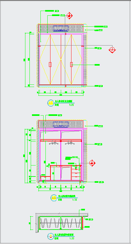 成都国建新城A2-a户型住宅楼装修设计施工图