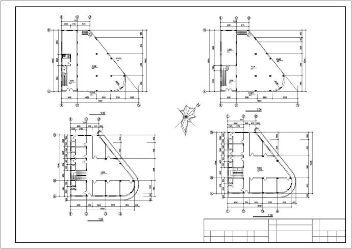 某厂房结构CAD基础大样图_图1