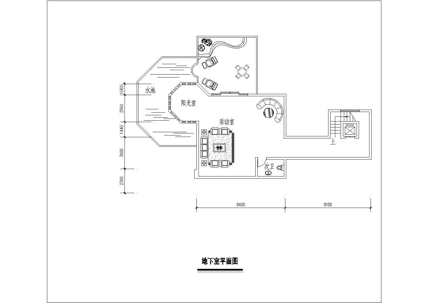 【上海】某三层经典别墅户型设计图