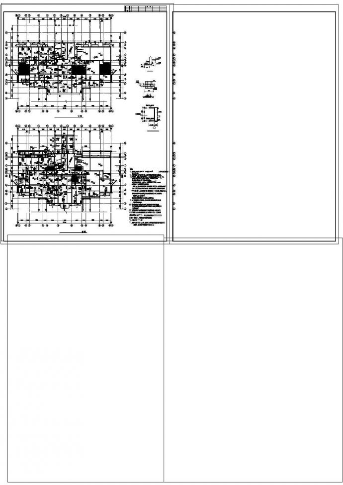 [施工图]【珠江】高档幼儿园结构施工图_图1