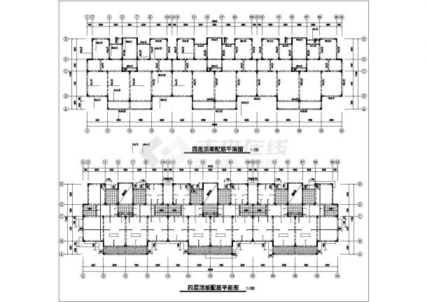 [施工图]地上61层异形柱框架结构安置房结构施工图-图一
