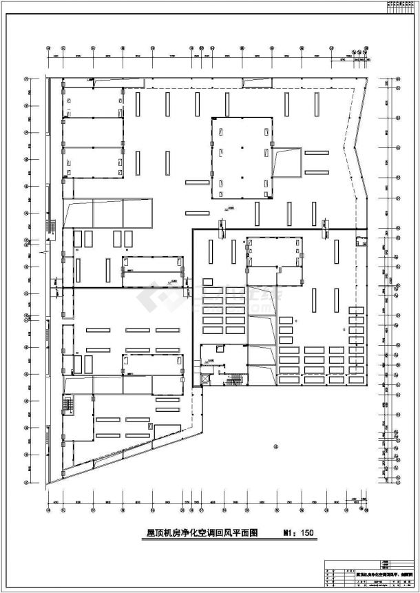 【四川】某2层综合生产厂房洁净空调系统设计施工图-图二