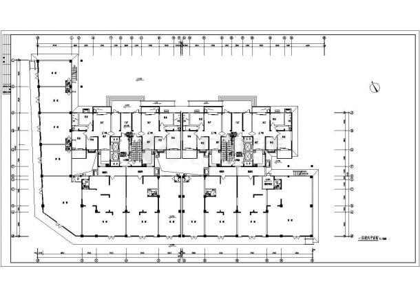 【陕西】27层高层商住楼通风防排烟系统设计施工图-图一