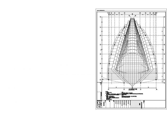 【上海】某钻石屋面钢结构节点构造详图_图1
