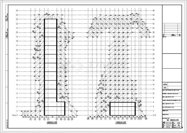 某关公庙钢结构图纸（3D模型，共45张）-图二