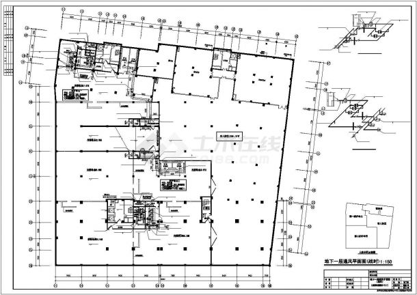 [长沙]地下室人防工程设计施工图-图二