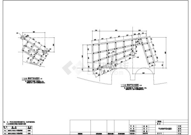 某家具公司钢结构工程图纸（共14张图）-图二