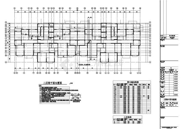 【青海】30层剪力墙结构住宅楼结构施工图-图一
