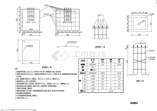 城市次干道工程交通设施设计套图（54张交通工程）-图一