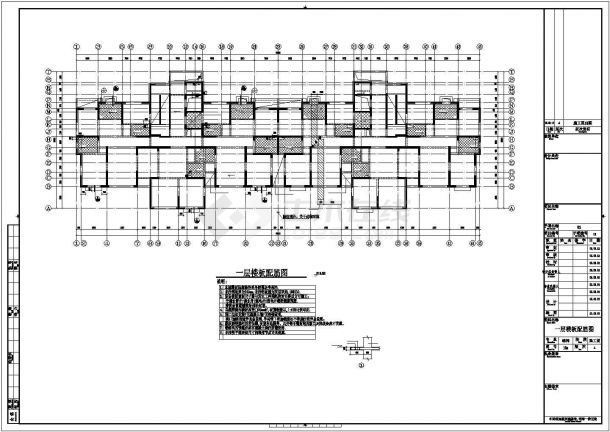 【西宁】28层剪力墙结构住宅楼结构施工图-图二
