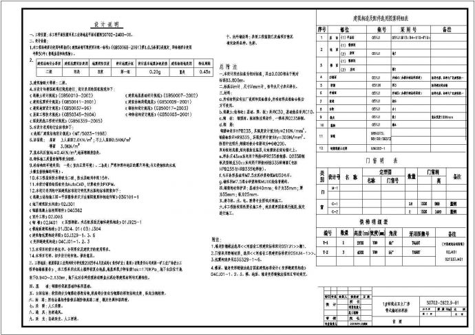 某矿业公司选煤厂1#输煤栈桥结构设计施工图_图1