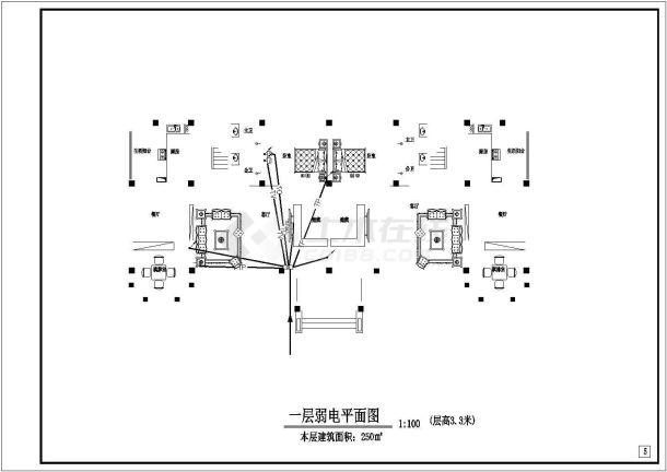 一区域多层别墅电气设备参考图-图二