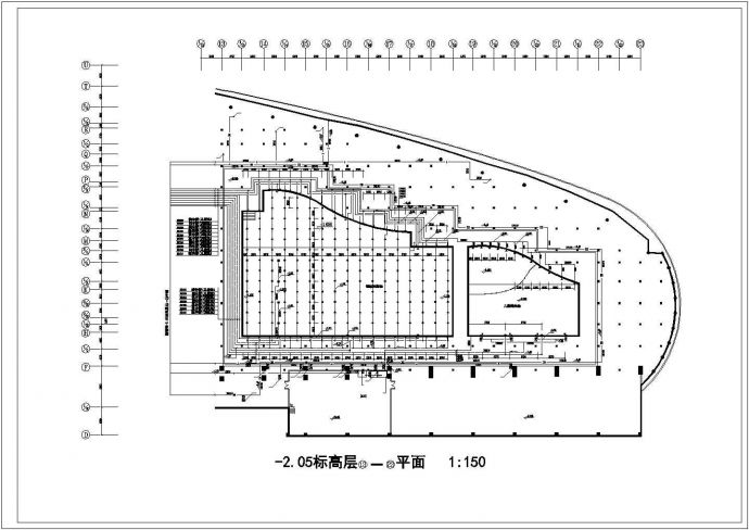 某三层奥体游泳馆给排水施工图（含设计及施工说明）_图1