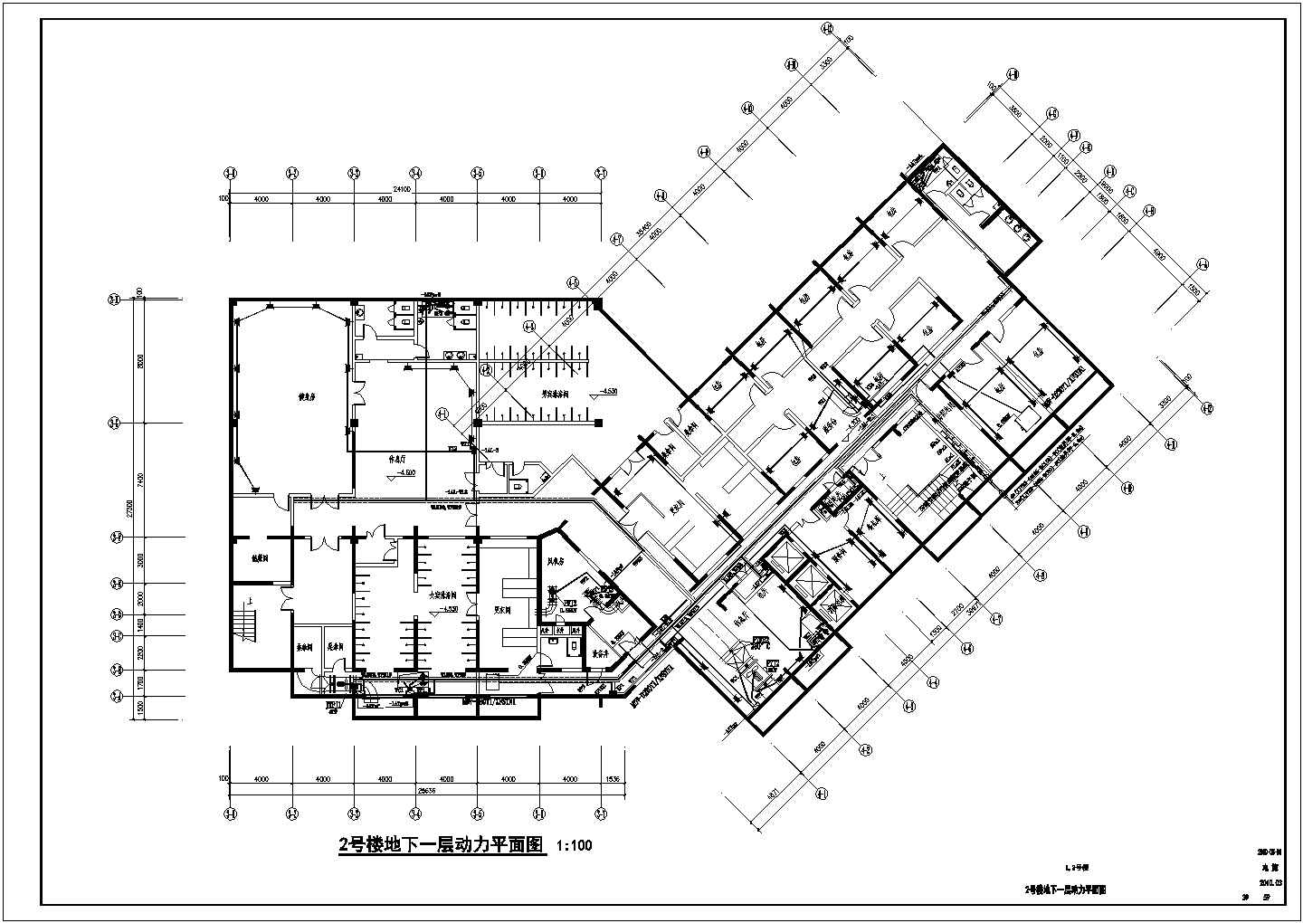 某三十层住宅楼强电设计施工图