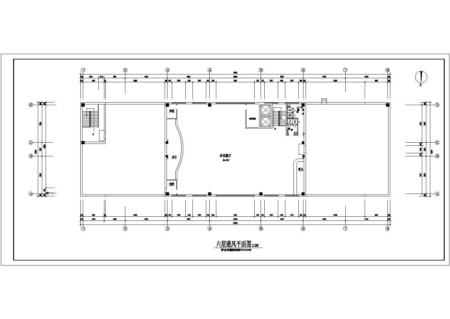 厂房通风建筑施工基础套图