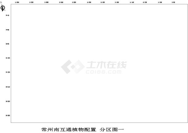 高速公路互通绿化设计施工图纸-图二