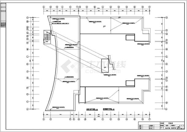 五层框架结构中学综合楼电气设计施工图-图一