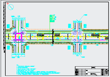 城市主干道道路工程全套施工图设计（含交通组织）-图二