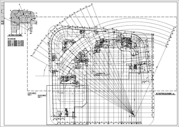 某住宅小区建筑户型设计施工平面图-图一