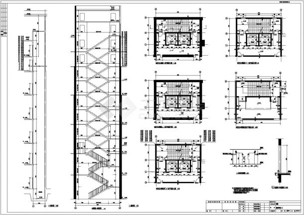 【吉林】31层框支剪力墙结构商住楼结构施工图（含建筑图）-图二