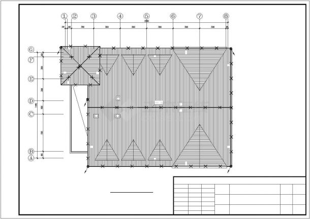 中小型多层办公楼电气规划施工CAD系统图-图一