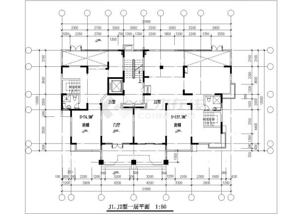 整理好的31个住宅户型设计平面图-图一