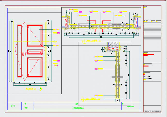 【广州】富力地产标准化样板房项目B戶型樣板房设计图_图1