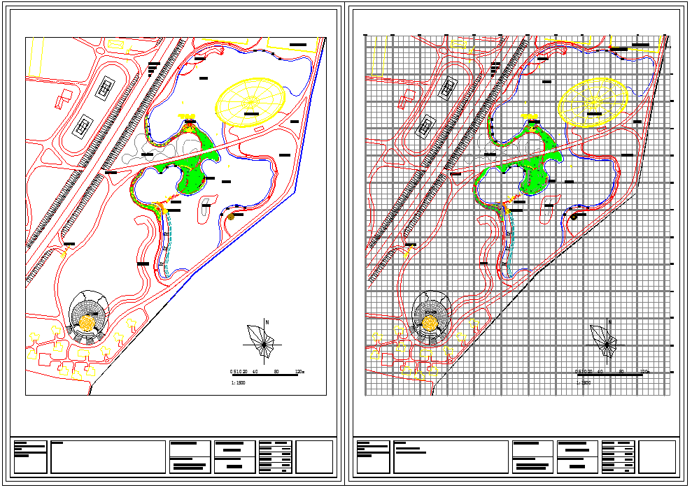 【大连】某生态旅游园景观规划设计施工图