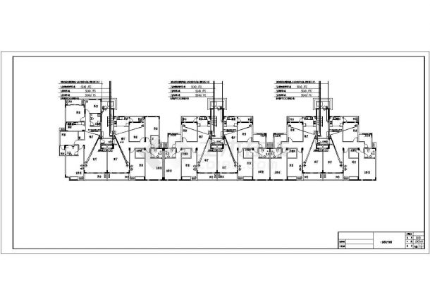 某多层住宅电气设计图纸（含照明系统设计）-图二
