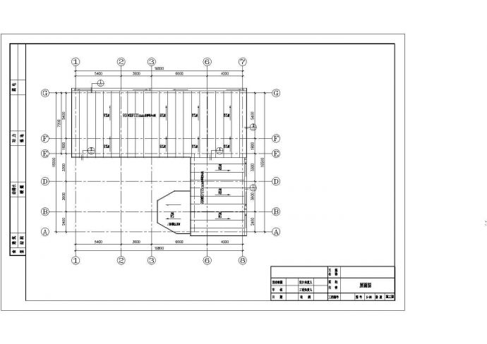 某三层钢框架幼儿园部分结构设计施工图_图1
